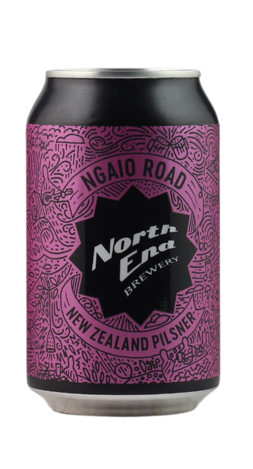 North End Ngaio Road Pilsner 330ml Can