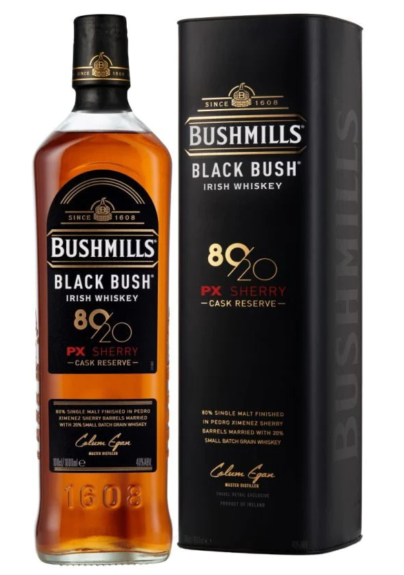 Bushmills Black Bush 80/20 Px Sherry Cask 40% 1L