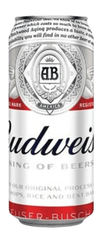 Budweiser 500ml Can (UK)