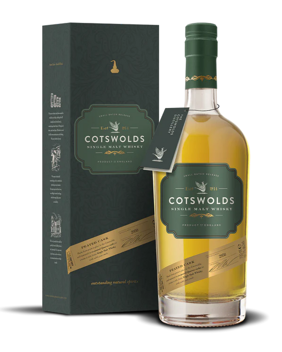 COTSWOLDS 'PEATED CASK' 60.4% 700ML