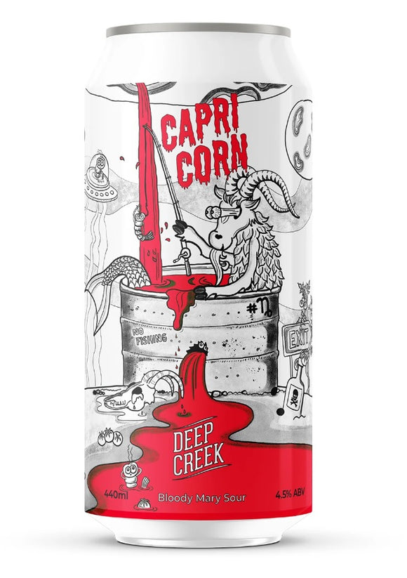 DEEP CREEK ZODIAC CAPRICORN BLOODY MARY SOUR 440ML