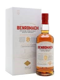 BENROMACH 21YO 43% 700ML