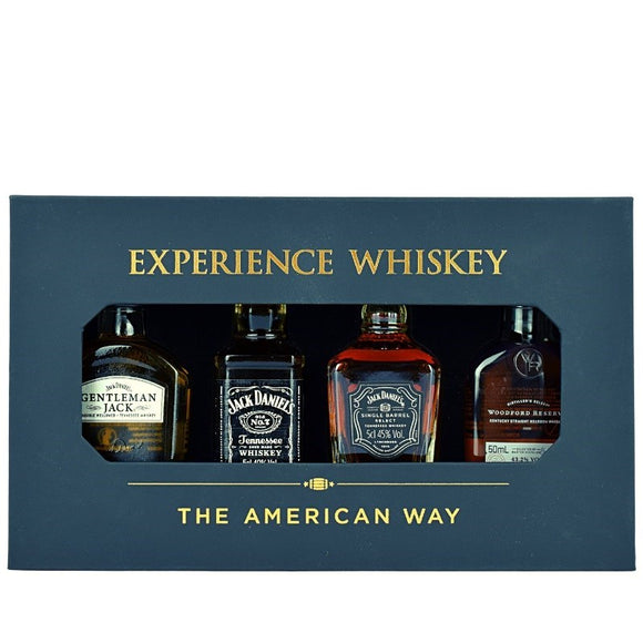 Experience American Whiskey Miniature 4 pack 50 ml