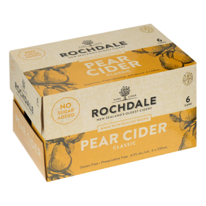Rochdale Pear Cider Cans 330ml 6 pack