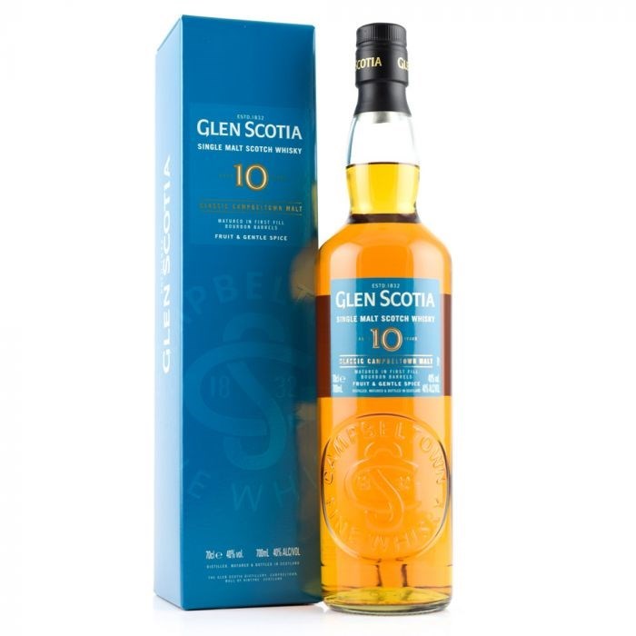 Glen Scotia 10 YO Unpeated 40% 700 Ml