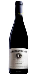 J Christopher Willamette Valley Unfiltered Pinot Noir 2016