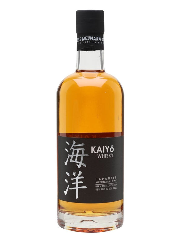 Kaiyo Mizunara Oak Whisky 43% 700ml