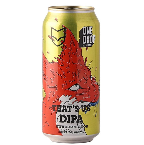 One Drop Brewing DDH That's Us Double IPA 440mL