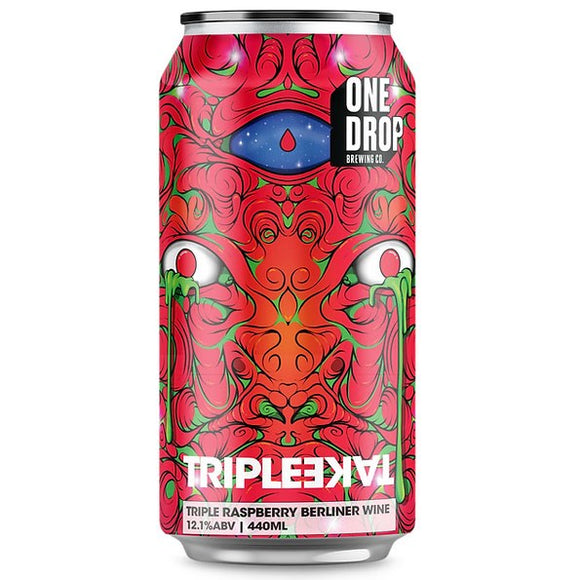 One Drop Brewing Triple Take Raspberry Berliner Sour 440mL