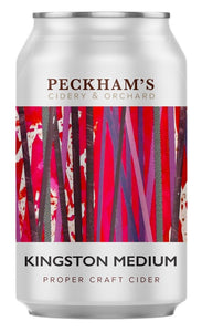 PECKHAM'S KINGSTON MEDIUM CIDER 330ML CAN