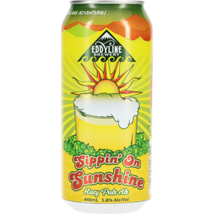 Eddyline Sippin on Sunshine Hazy IPA 440ml