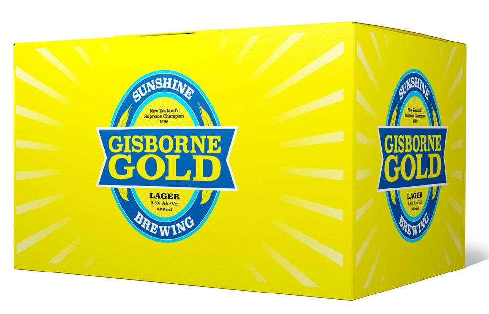 Sunshine Brewing Gisborne Gold 12pk Cans
