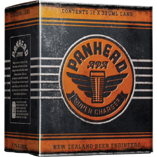 Panhead Supercharger 12pk Cans