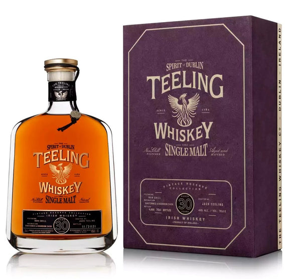 Teeling 30YO Single Malt Irish Whisky 46% 700ml