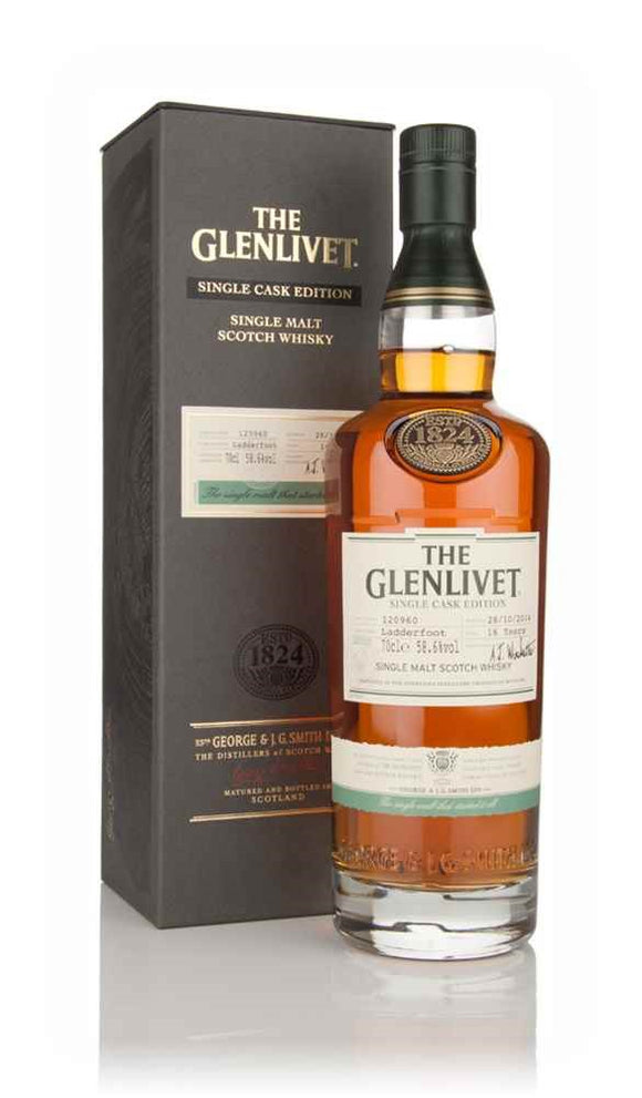 GLENLIVET 16YO SINGLE CASK LADDERFOOT SHERRY 700ML 58.6%