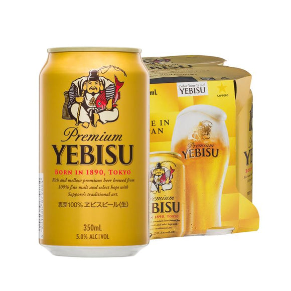 Yebisu Premium Yebisu Beer 4 pack Regional Wines